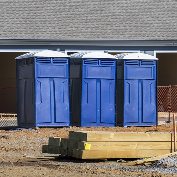 what is the maximum capacity for a single portable toilet in North Beach Haven NJ